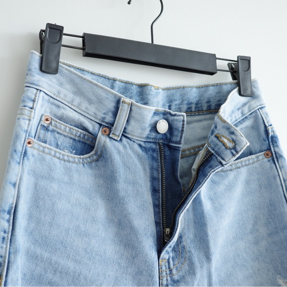 DR DENIM Nora Destiny Blue Ripped Jeans Size US 25 - Picture 4 of 6